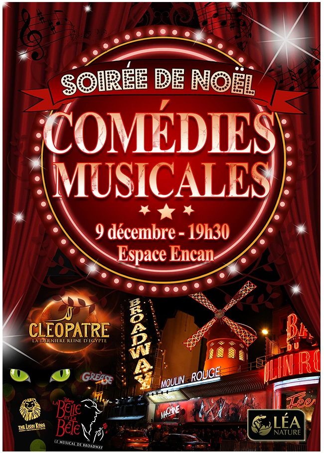 Affiche comédie musicale